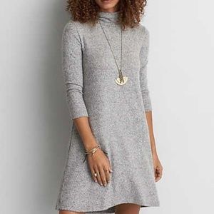 American Eagle Outfitters Grey Turtleneck dress